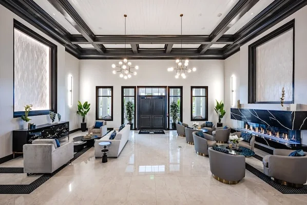 Clubhouse lobby at The National